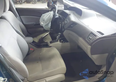 2012 Honda Civic Ex from USA, damaged, VIN 19XFB2F87CE319114